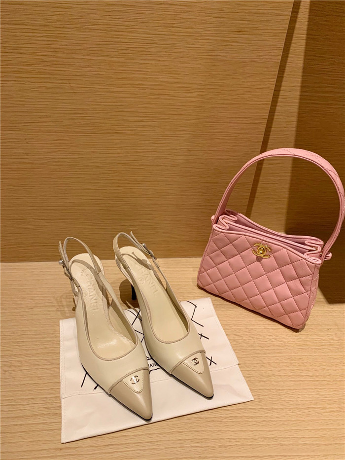 CHANEL 샤넬 샌들 힐 (힐높이7CM) C31010 2COLOR