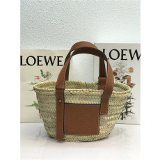 LOEWE 로에베 우븐 라피아 토트백 스몰