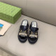 GUCCI 구찌 여성용 슬리퍼 (굽높이8.5CM) G64100 4COLOR