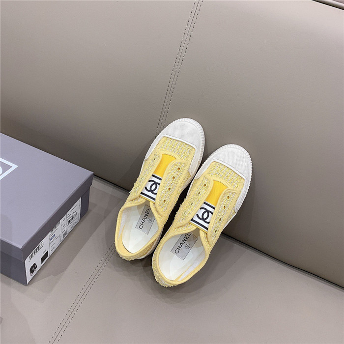 CHANEL 샤넬 캔버스 스니커즈 C32022 3COLOR