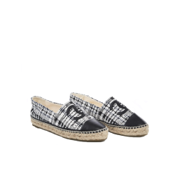 CHANEL 샤넬 트위드 에스파드리유 슬립온 3COLOR