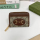 GUCCI 구찌 홀스빗 1955 지퍼 카드지갑 658549