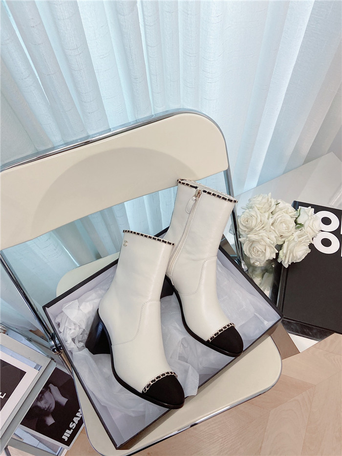 CHANEL 샤넬 여성용 부츠 (굽높이6.5CM) C34518 2COLOR