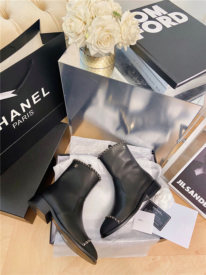 CHANEL 샤넬 여성용 부츠 (굽높이2.5CM) C34519 2COLOR