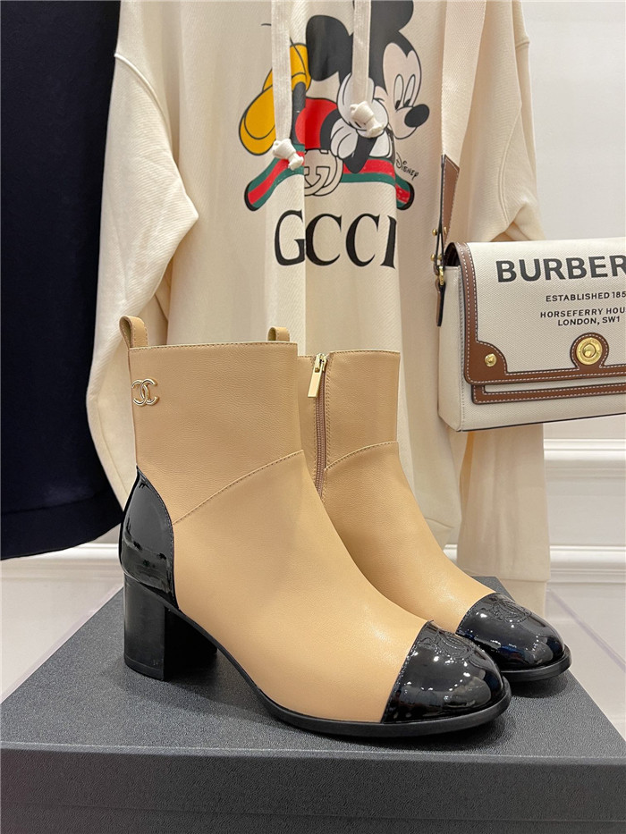 CHANEL 샤넬 여성용 부츠 (굽높이5.5CM) C68808 3COLOR