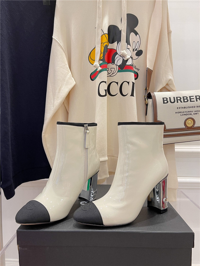 CHANEL 샤넬 여성용 부츠 (굽높이8.5CM) C31005 3COLOR