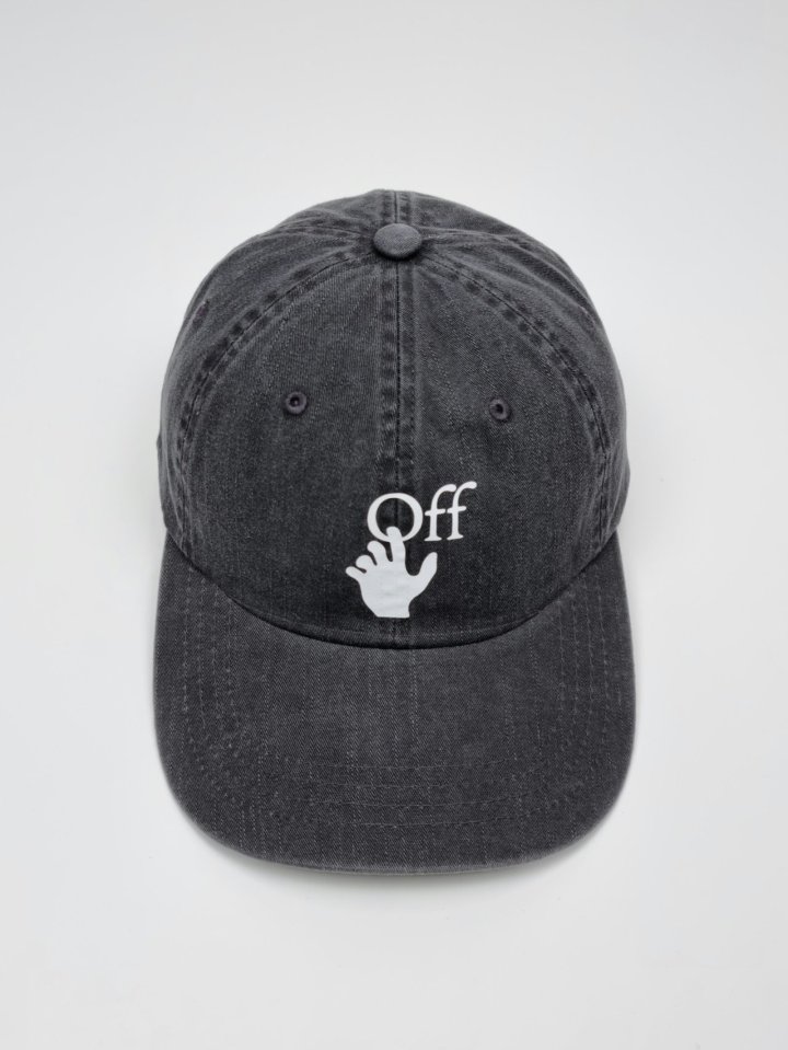 OFF-WHITE 오프화이트 핑거 데님볼캡