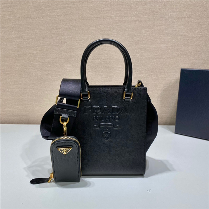 PRADA 프라다 로고 각인 숄더백 1BA333 2COLOR