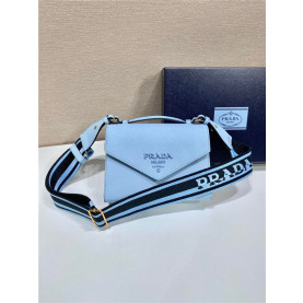 PRADA 프라다 모노크롬 사피아노 숄더백 1BD317 3COLOR