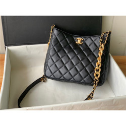 CHANEL 샤넬 램스킨 시즌 호보백 AS3112