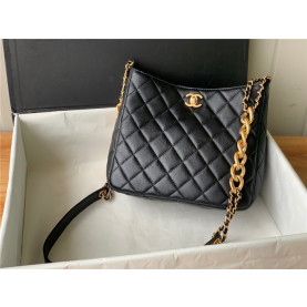 CHANEL 샤넬 램스킨 시즌 호보백 AS3112