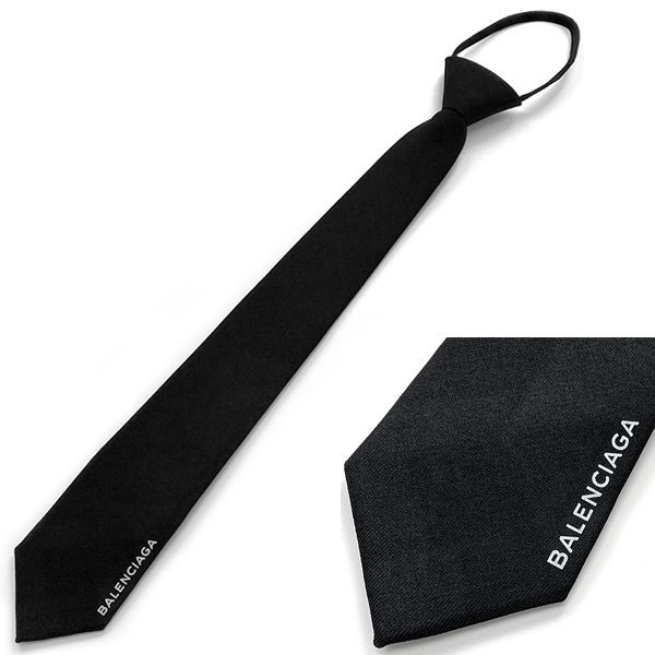 BALENCIAGA 발렌시아가 영문로고 넥타이