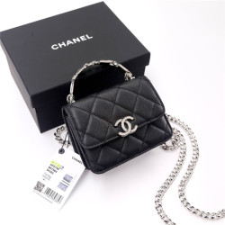 CHANEL 샤넬 코코로고 미니체인백 AP2758