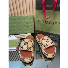 GUCCI 구찌 여성용 슬리퍼 (굽높이5.5CM) G201771 4COLOR