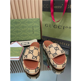 GUCCI 구찌 여성용 슬리퍼 (굽높이5.5CM) G201771 4COLOR