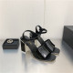 CHANEL 샤넬 여성용 샌들 (굽높이7.5CM) C90099 2COLOR