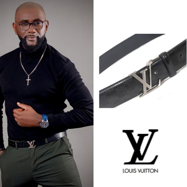 LOUIS VUITTON 루이비통 LV실버장식 벨트