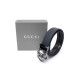 GUCCI 구찌 더블링 구찌로고 GG자가드 레더 오토 벨트