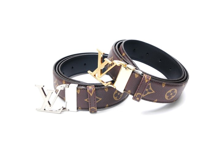 LOUIS VUITTON 루이비통  LV 버클 모노그램 자가드 벨트[남녀공용]