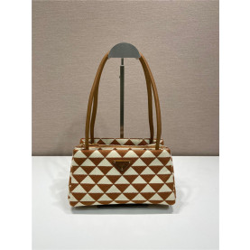 PRADA  프라다 자수 패브릭 스몰 백 1BA368 3COLOR