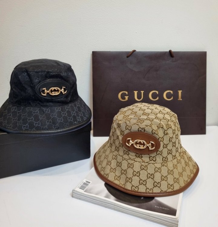 GUCCI 구찌 홀스빗 쟈기드벙거지