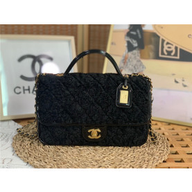 CHANEL 샤넬 탑핸들 플랩 백 AS3653