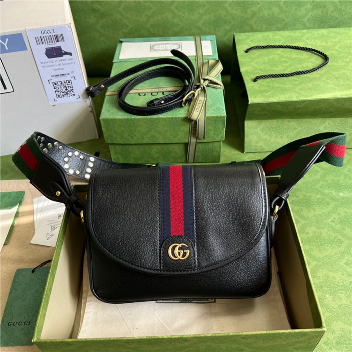 GUCCI 구찌 오피디아 가죽 미니 숄더백 722117