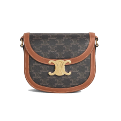 CELINE 셀린느 틴 베사체 트리오페 캔버스 크로스백 C69501