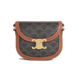 CELINE 셀린느 틴 베사체 트리오페 캔버스 크로스백 C69501