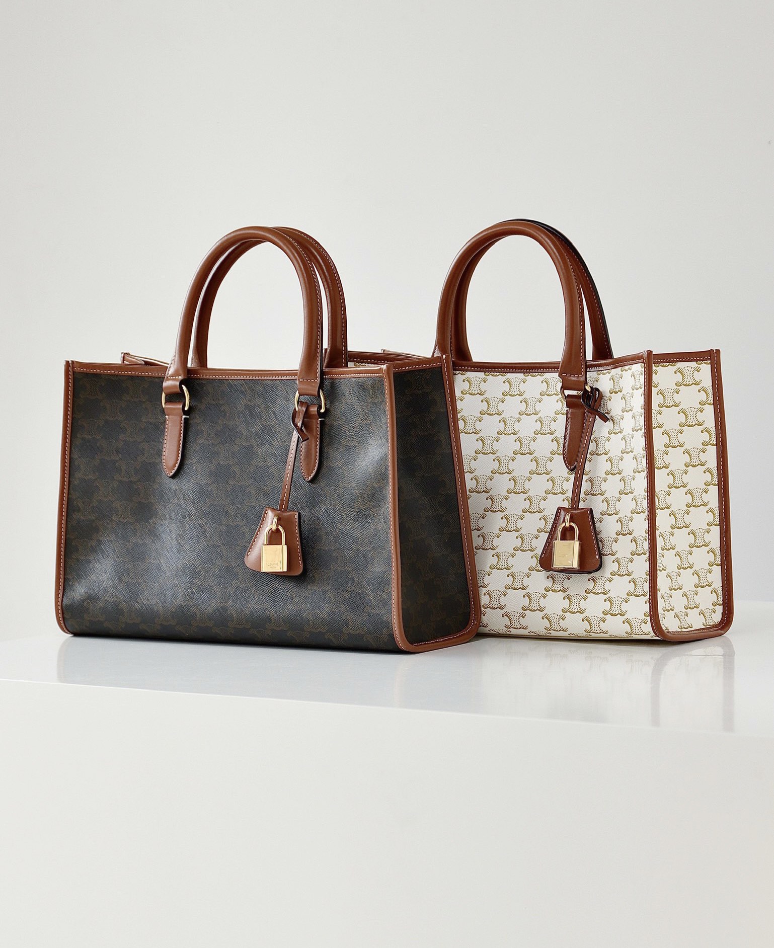 CELINE 셀린느 트리오페 호리즌탈 카바스 백