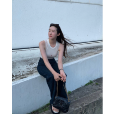 [배우 차정원] SAINT LAURENT 생로랑 블랙 니키백 ysl316x