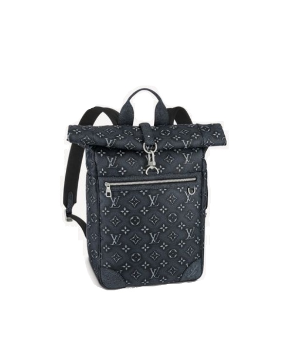 LOUIS VUITTON 루이비통 롤 탑 블렌디드 페브릭 백팩 M21359