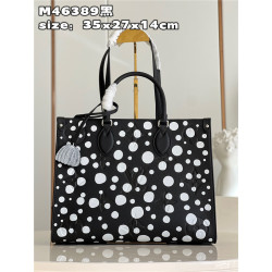 LOUIS VUITTON 루이비통 쿠사마 야요이 콜라보 온더고 MM M46389