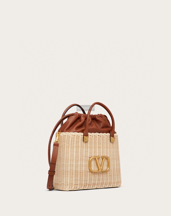 VALENTNIO 발렌티노 VLogo 베이지 토트백 val319x