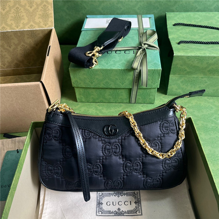 GUCCI 구찌 GG 마틀라세 나일론 핸드백 735049