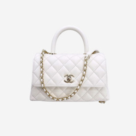 CHANEL 샤넬 코코핸들 캐비어 스몰 23CM AS92990 4COLOR