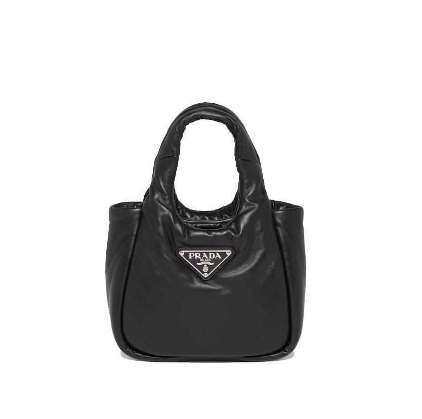 PRADA 프라다 나파 패딩 소프트 레더 핸드백 스몰 1BA359 5COLOR