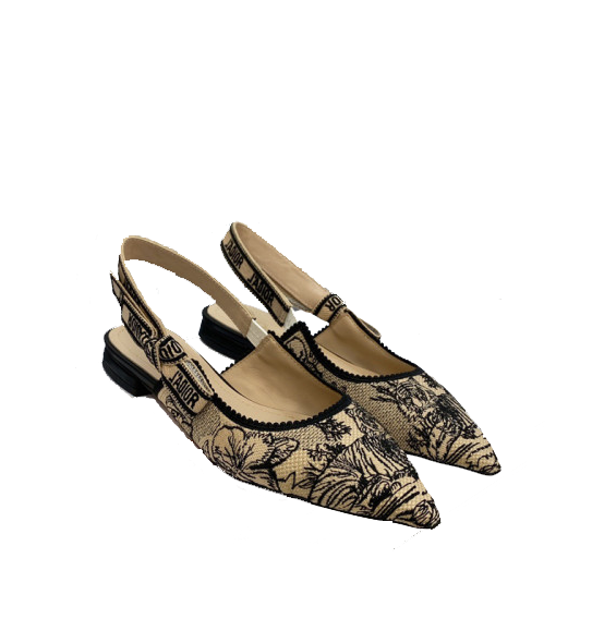 DIOR 디올 자 디올 슬링백 플랫 샌들 D69088