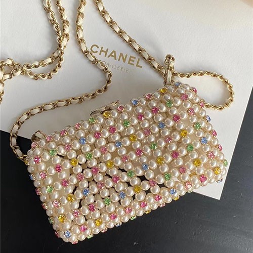 CHANEL 샤넬 진주백 16CM