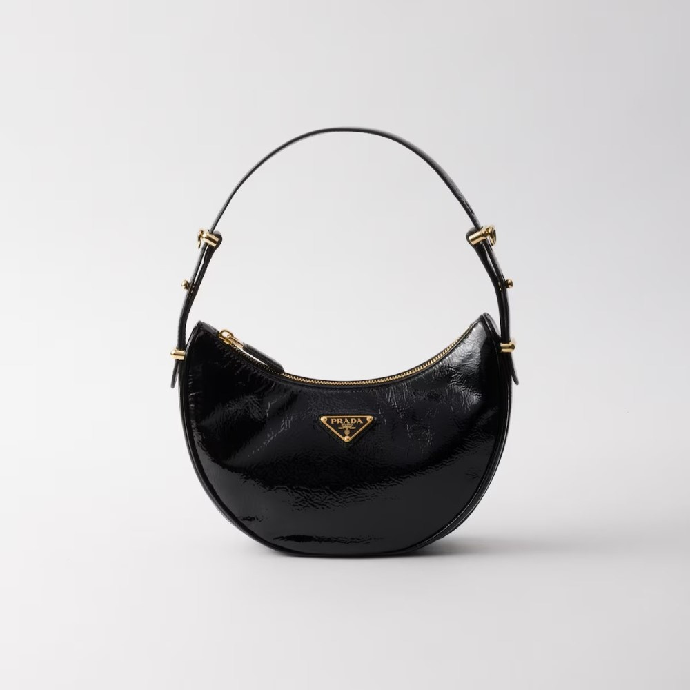 PRADA 프라다 아르케 나플락 페이턴트 가죽 숄더백 1BC194