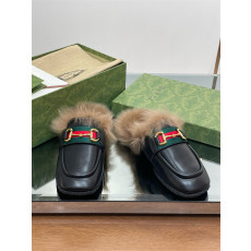GUCCI 구찌 여성용 털 단화 G47711 2COLOR