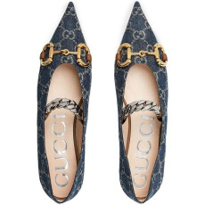 GUCCI 구찌 여성용 GG 홀스빗 플랫슈즈 621161 2COLOR