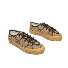 GUCCI 구찌 여성용 맥시 GG 로우 스니커즈