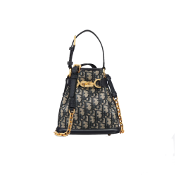DIOR 디올 오블리크 쎄디올 버킷백
