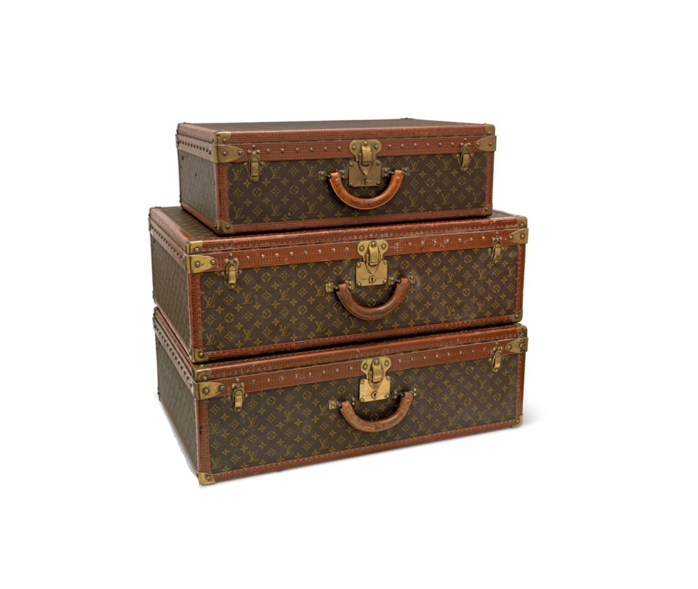 LOUIS VUITTON 루이비통 모노그램 트렁크 비스텐 알저 수트케이스 트렁크백 40cm