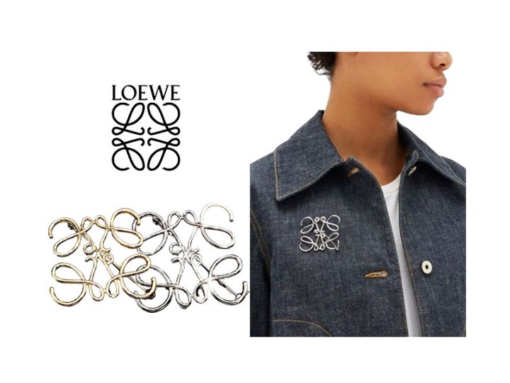 LOEWE 로에베 브로치