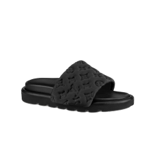 LOUIS VUITTON 루이비통 풀 필로우 플랫 컴포트 뮬 슬리퍼