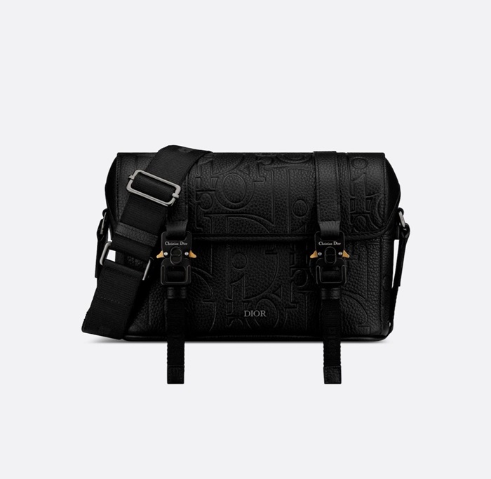 DIOR 디올 블랙 메신저 백