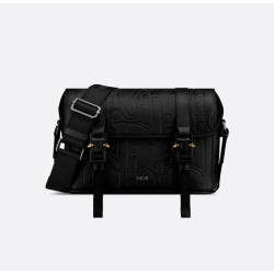 DIOR 디올 블랙 메신저 백