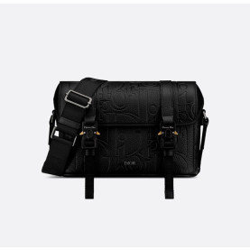 DIOR 디올 블랙 메신저 백